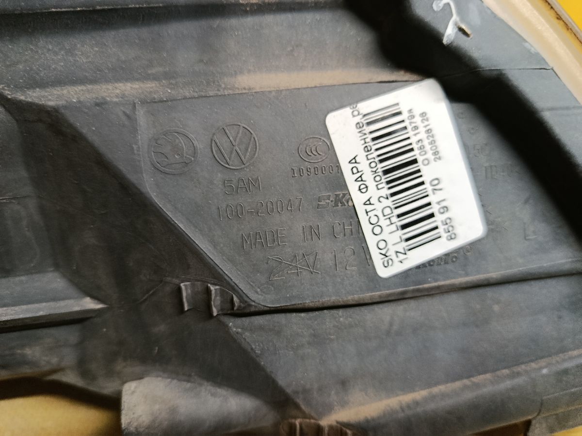 Фара 100-20047 100-20047,1ZD941015C на Skoda Octavia A5 1Z Фото 8