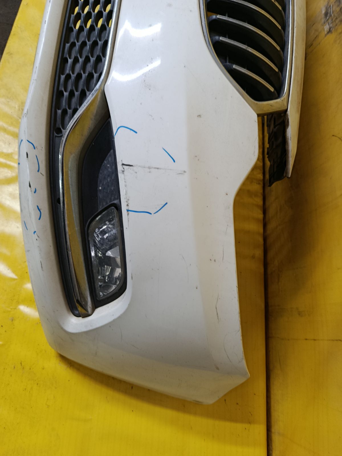 Бампер 86350-B5000 на Kia Cerato YD G4FG Фото 3