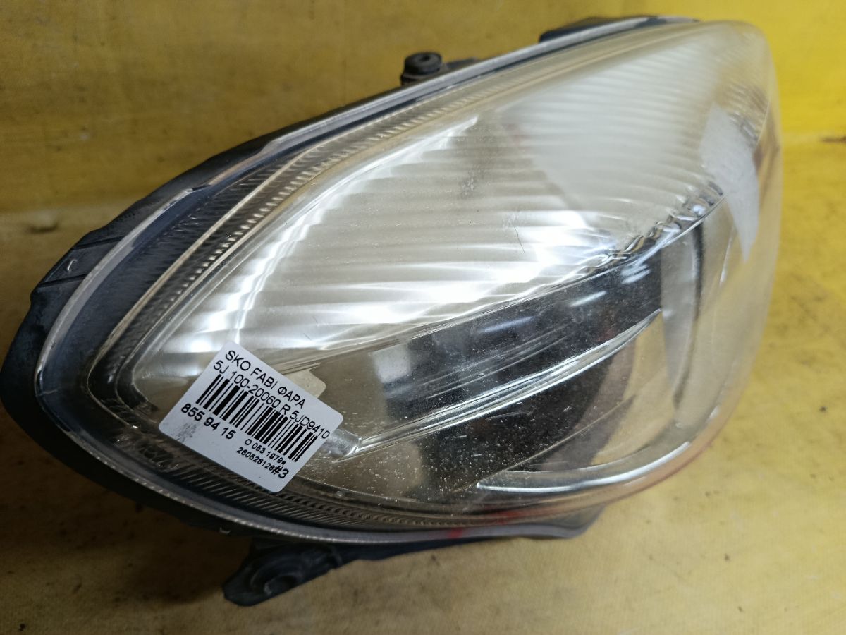 Фара 100-20060 100-20060,5JD941016E, 5JD941016C на Skoda Fabia 5J Фото 4