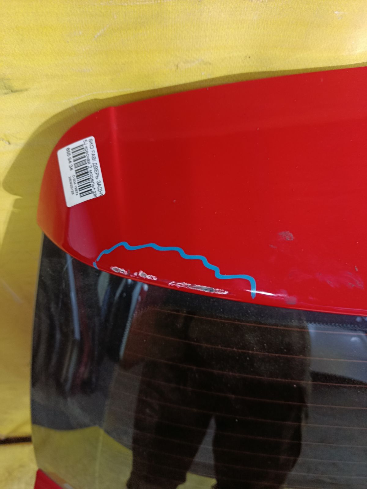 Дверь задняя на Skoda Fabia 5J Фото 5