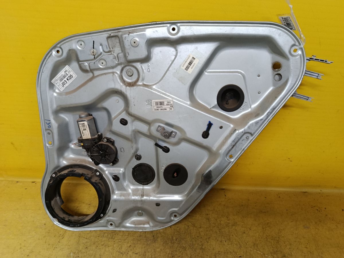 Стеклоподъемный механизм 83480-2B020, 91980-3K040 на Hyundai Santa Fe CM Фото 1