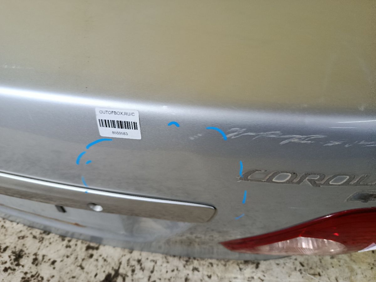 Крышка багажника 02-124 02-124 на Toyota Corolla ZRE151L Фото 4