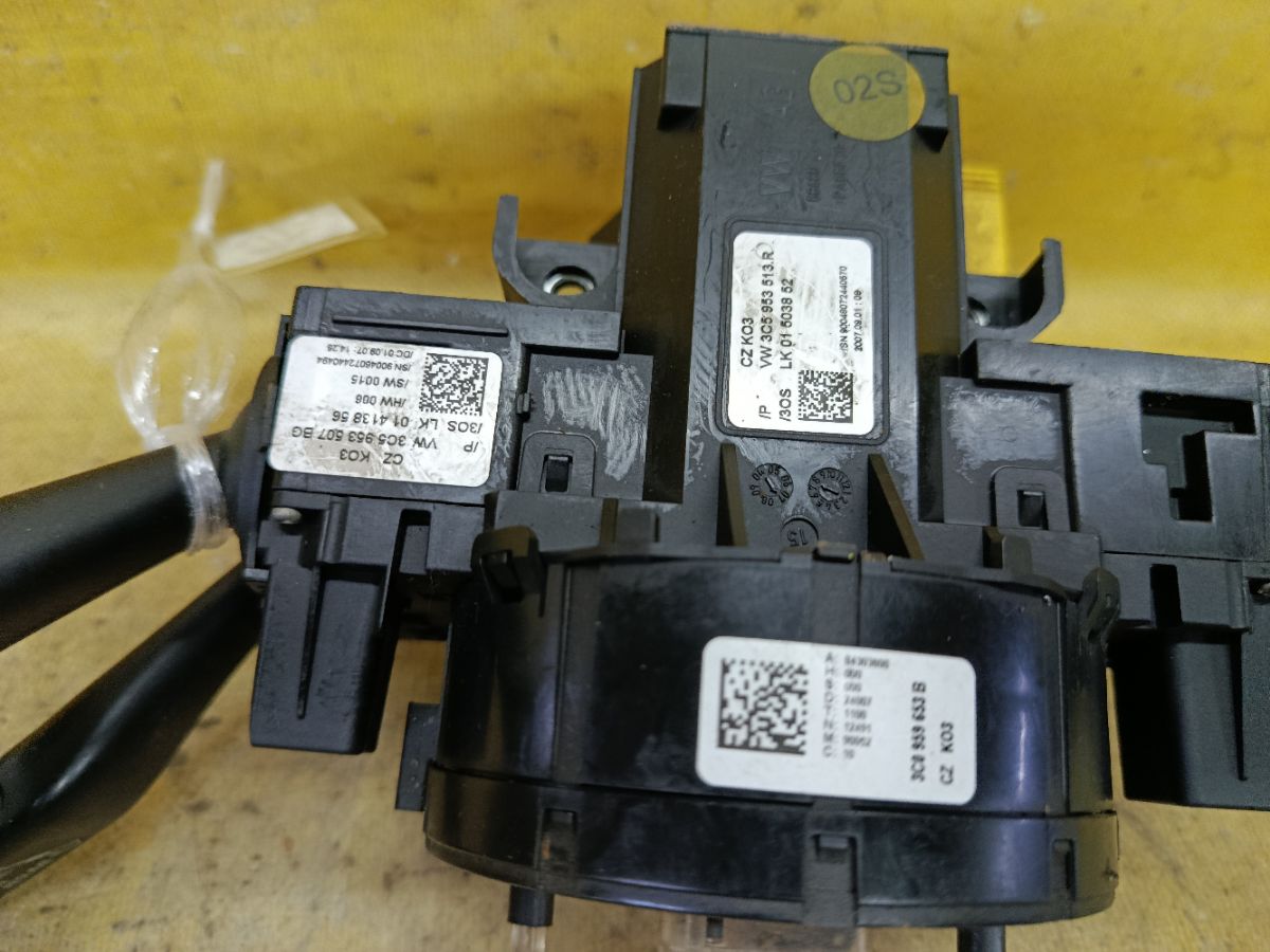 Переключатель поворотов 3C0953549K, 3C0959653B, 3C5953513R,3V5953507BG на Volkswagen Passat 3C Фото 2