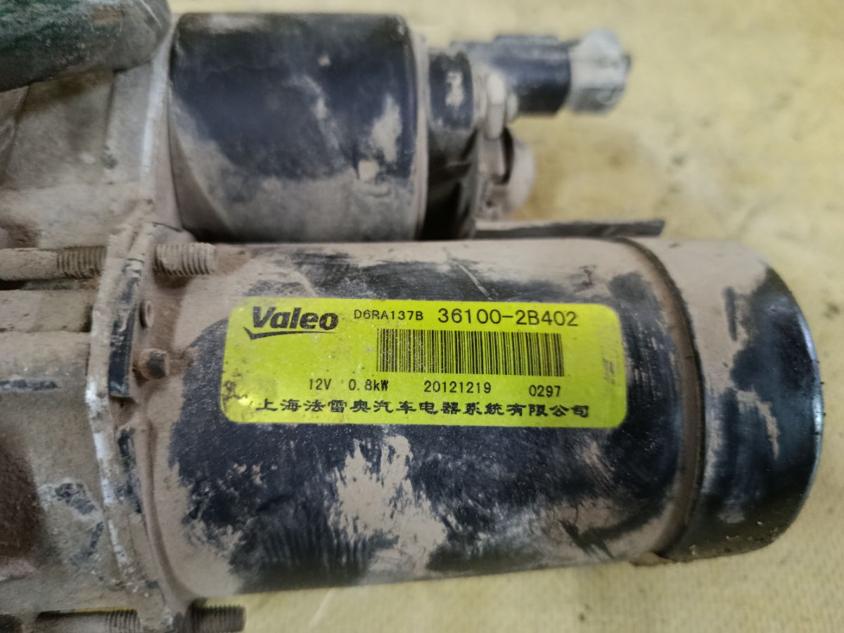 Стартер 36100-2B402 на Hyundai Solaris RB G4FA Фото 3
