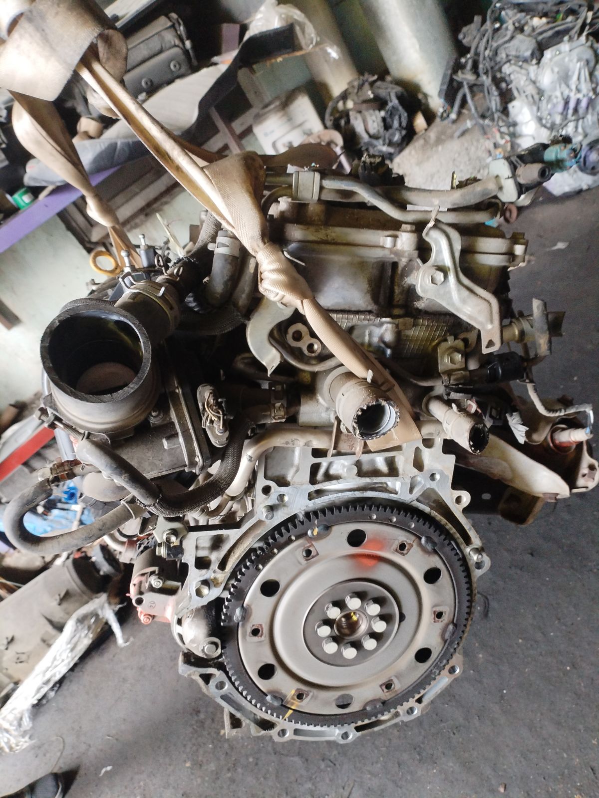 Двигатель на Toyota Corolla ZRE150L 1ZR-FE Фото 9