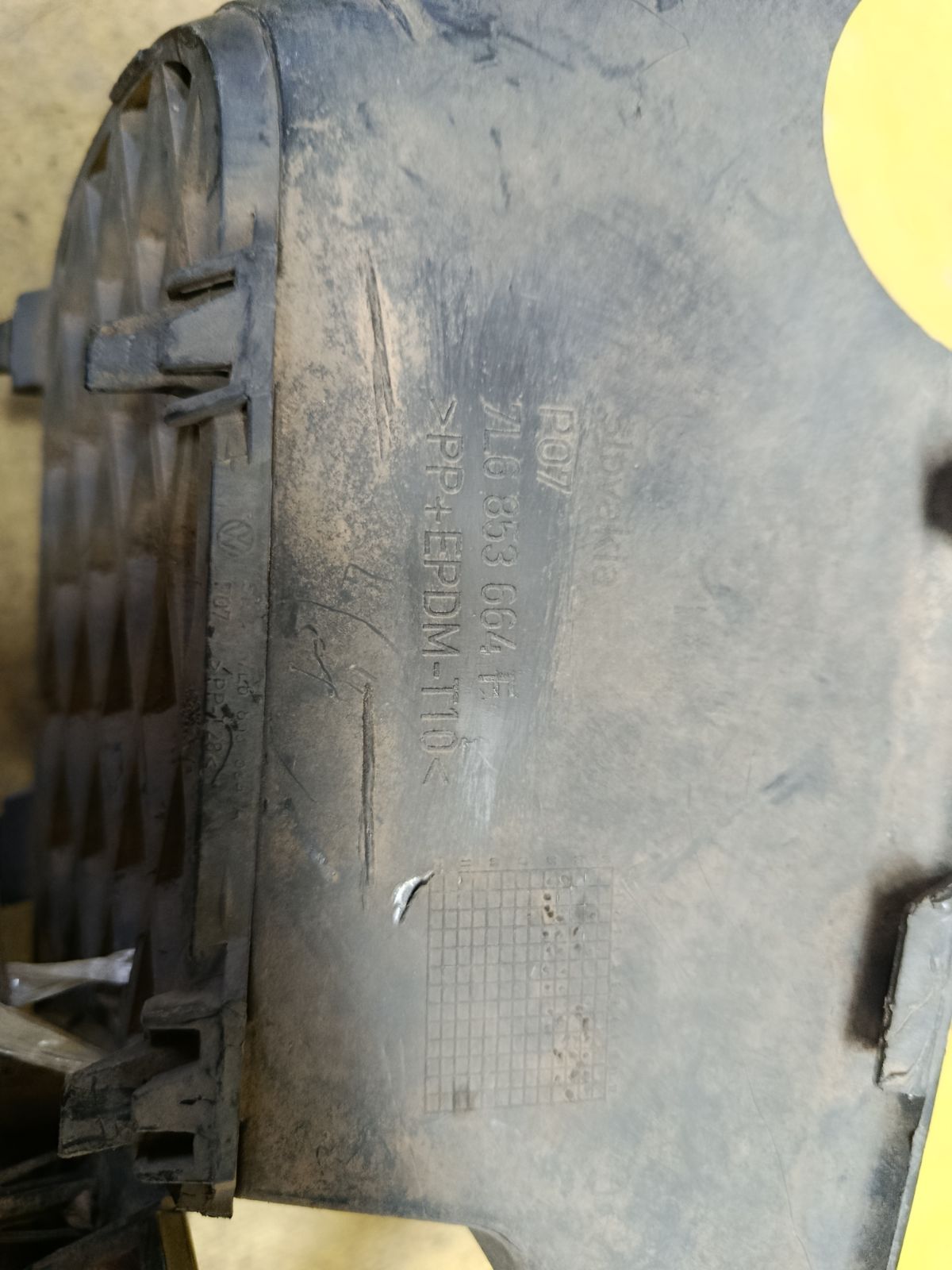 Туманка бамперная 02B1713 02B1713,7L6853664F на Volkswagen Touareg 7L Фото 6