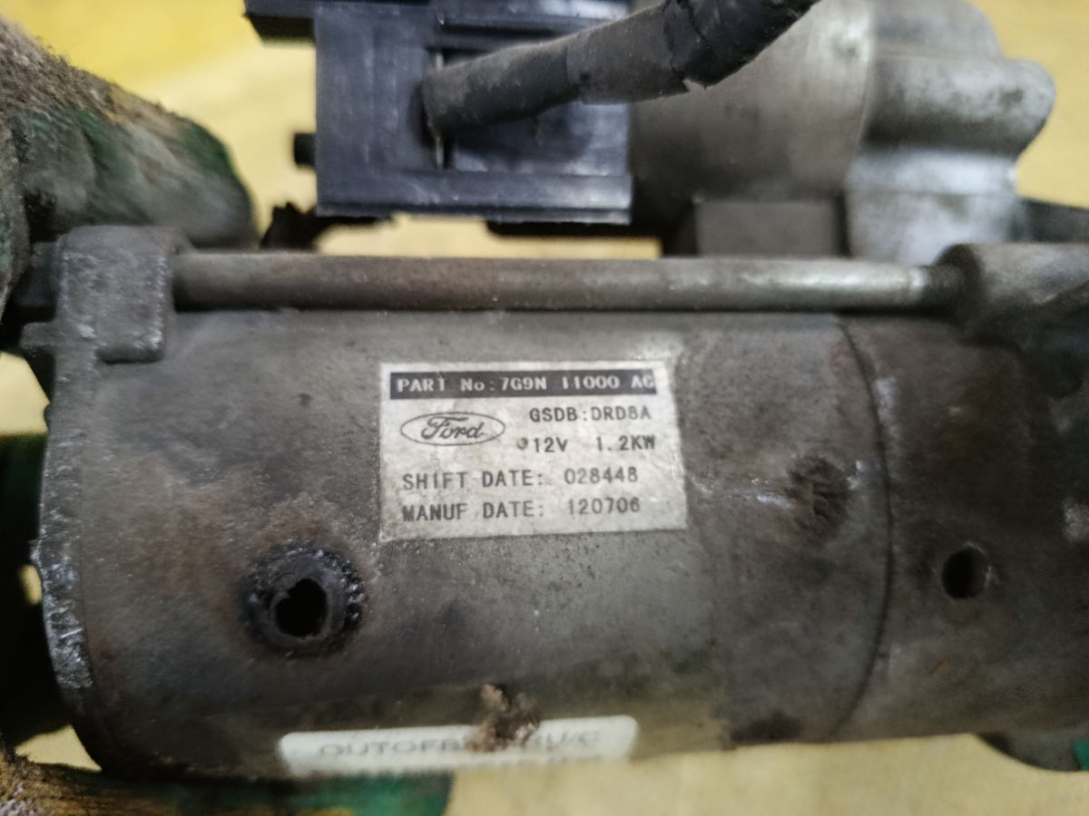Стартер 7G9N-11000-AC на Ford Focus 3 PNDA Фото 4
