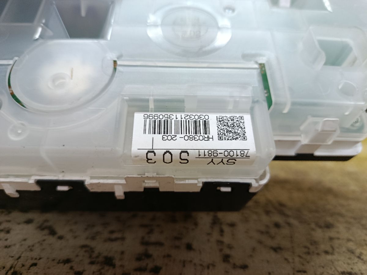 Спидометр 78100-SYY-9811 на Honda Freed Spike GB3 L15A Фото 3