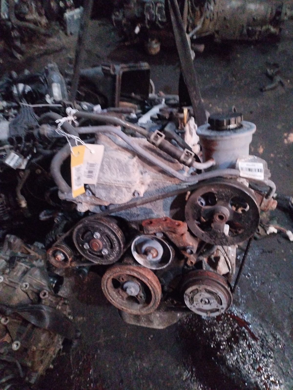 Двигатель на Toyota Vitz SCP10 1SZ-FE Фото 1