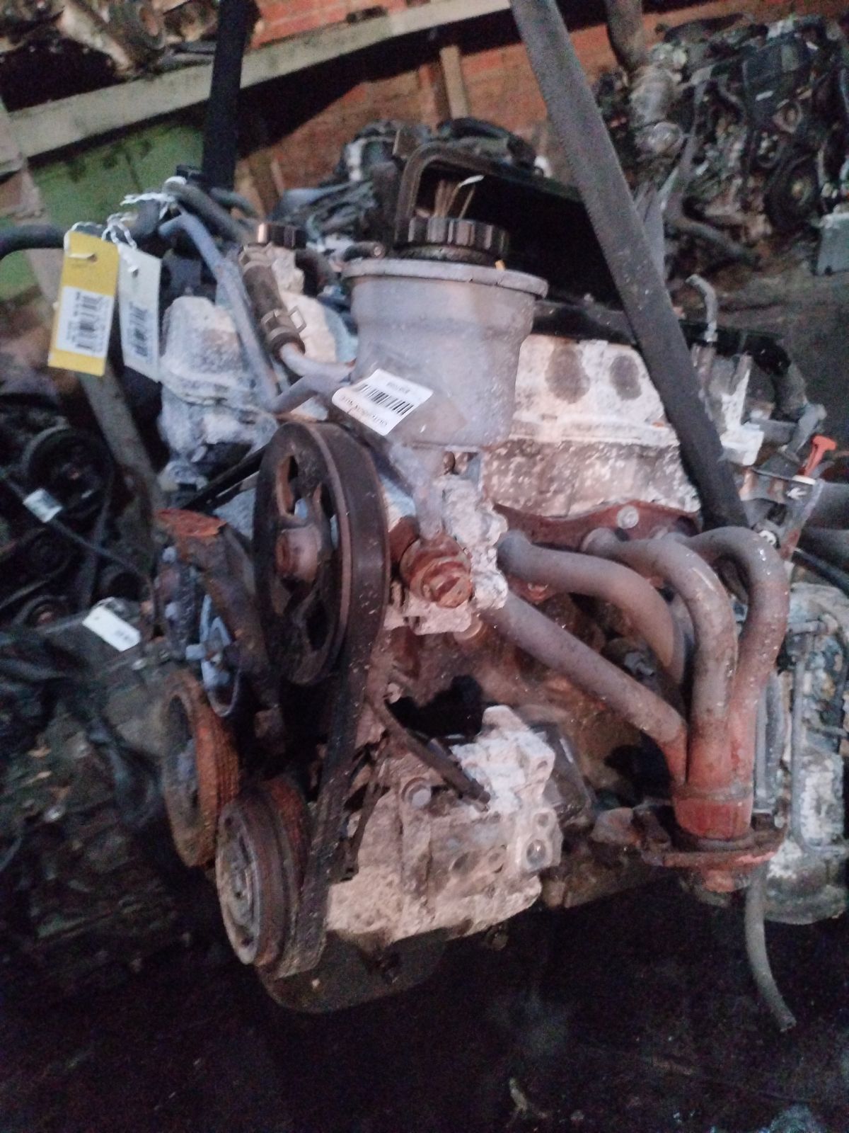 Двигатель на Toyota Vitz SCP10 1SZ-FE Фото 2