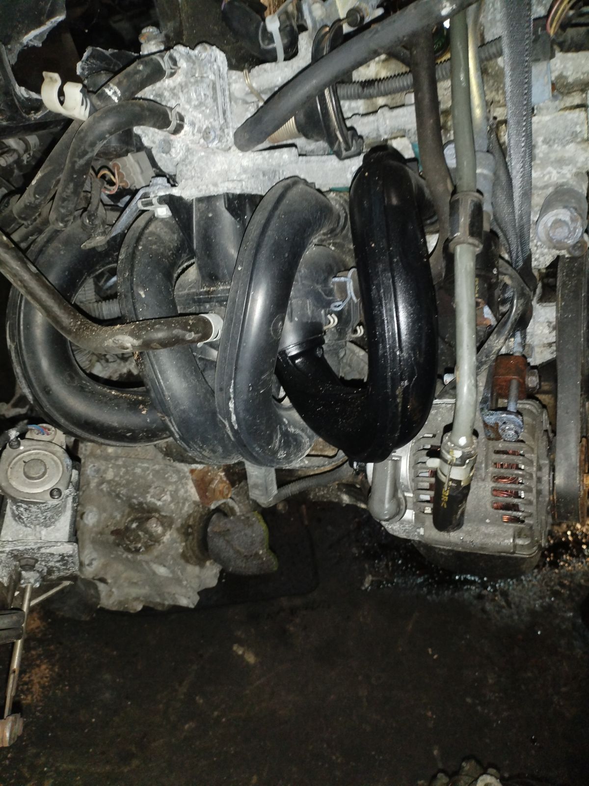 Двигатель на Toyota Vitz SCP10 1SZ-FE Фото 3