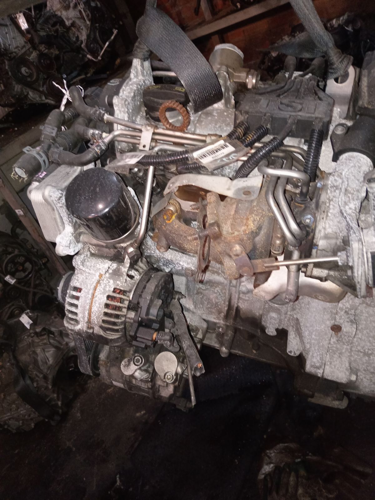 Двигатель на Volkswagen Golf 1KZ CBZ Фото 4
