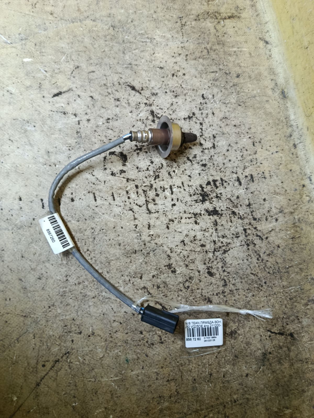 Лямбда-зонд на Nissan Teana J32 VQ25DE Фото 1