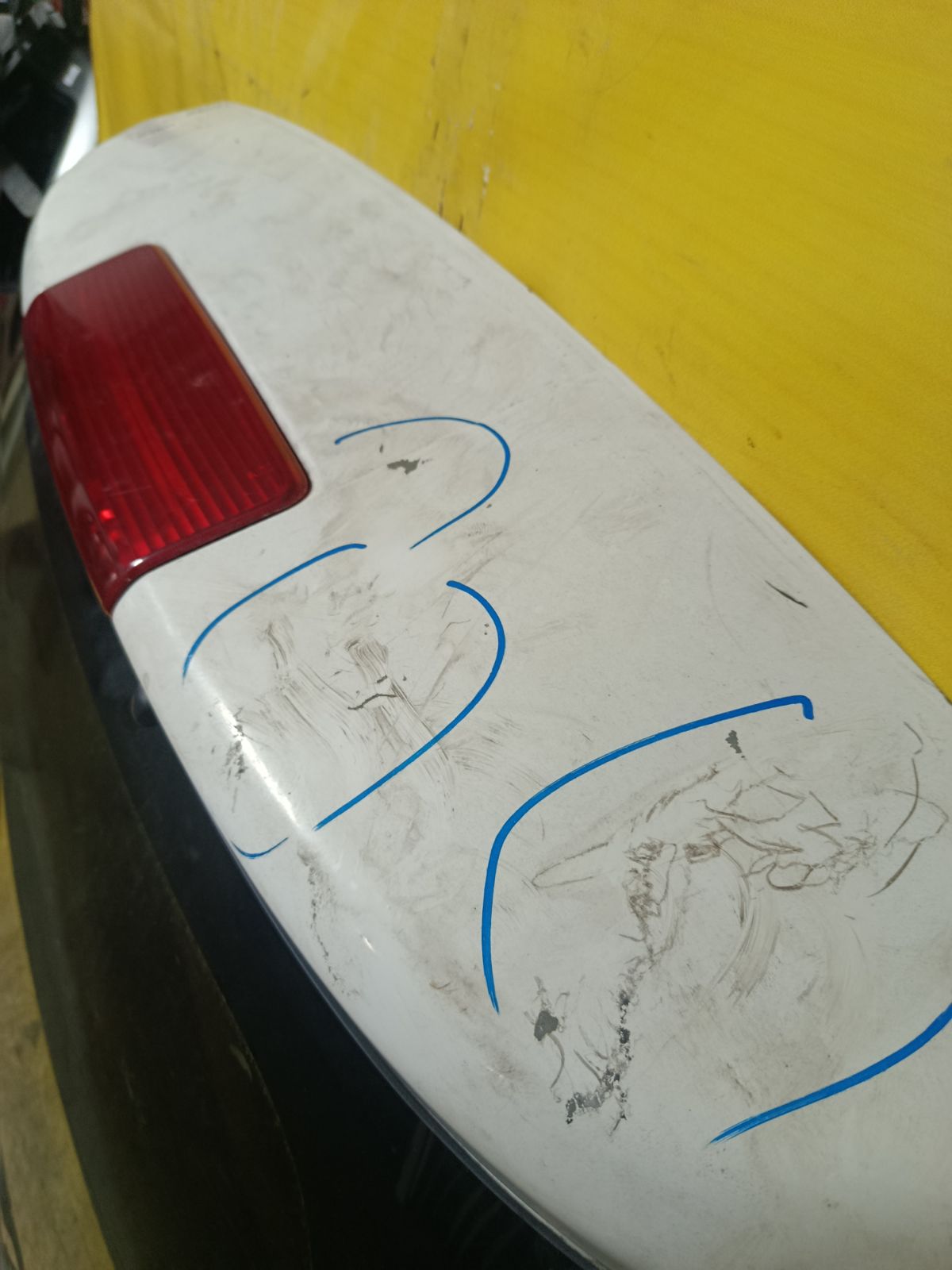 Дверь задняя 132-24886 132-24886, на Nissan Wingroad NY12 Фото 2