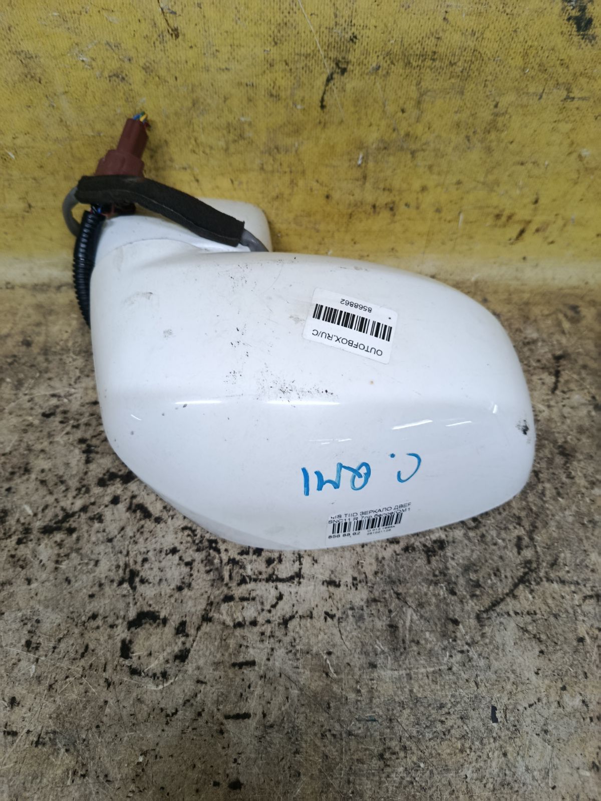 Зеркало двери боковой на Nissan Tiida Latio SNC11 Фото 2