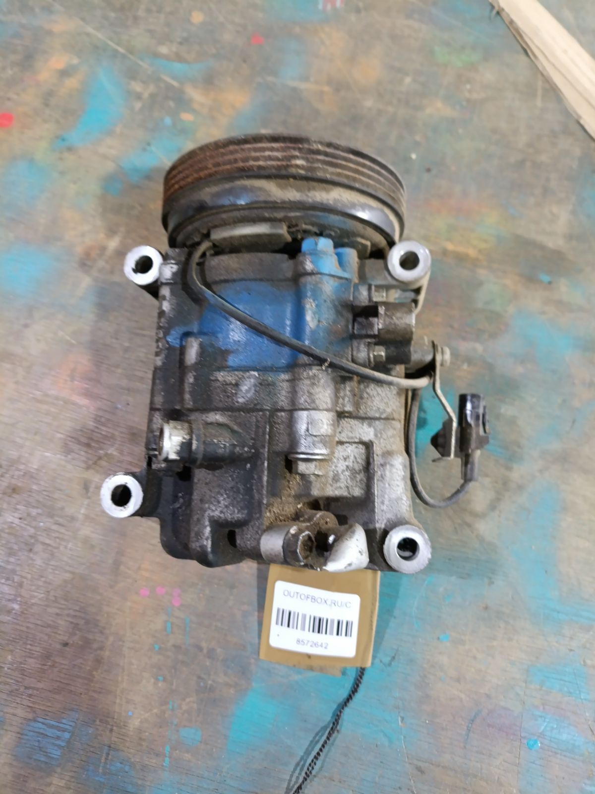 Компрессор кондиционера на Suzuki Sx4 YA11S M15A Фото 11