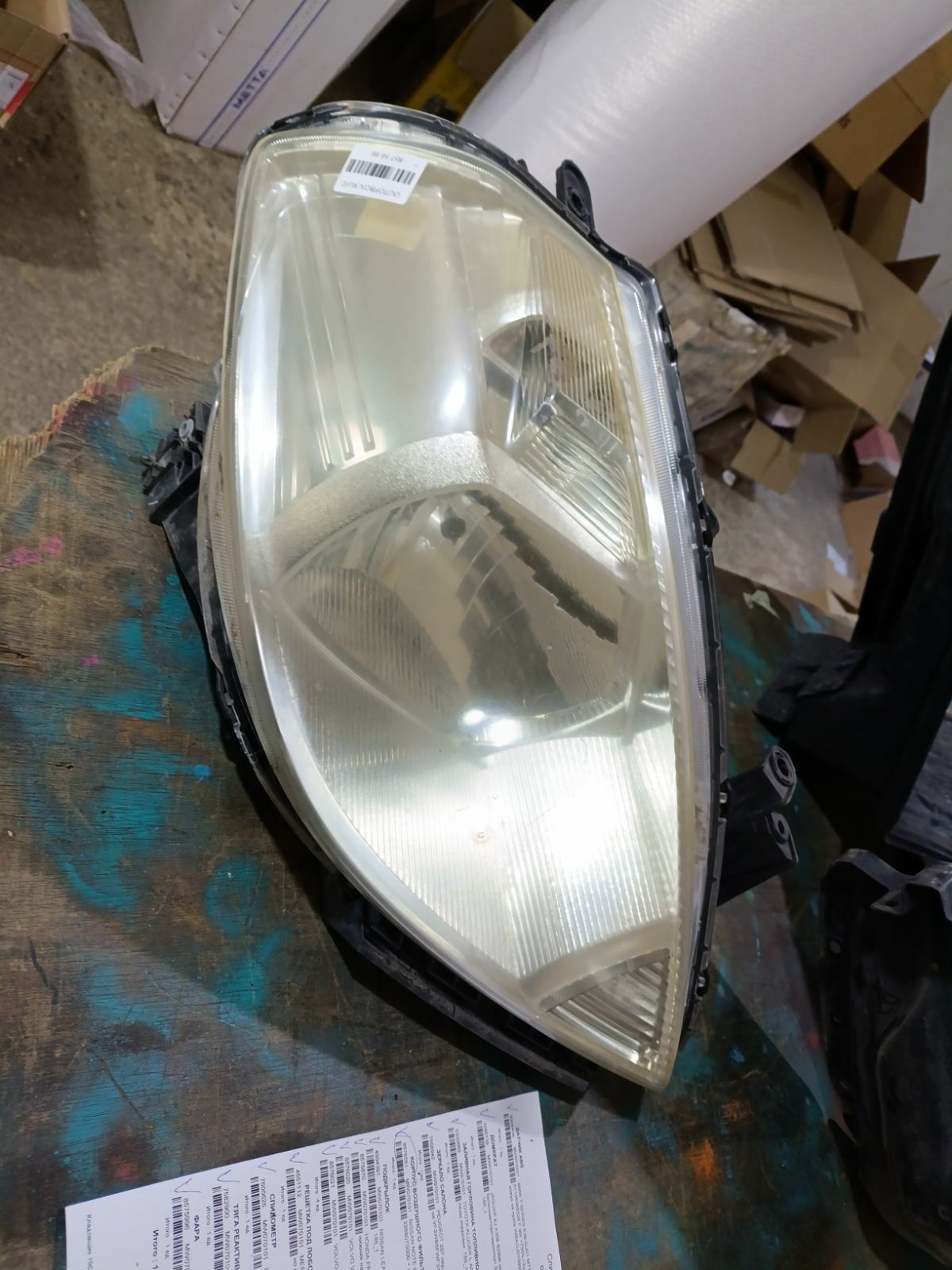 Фара P4278 P4278 на Nissan Tiida C11 Фото 8