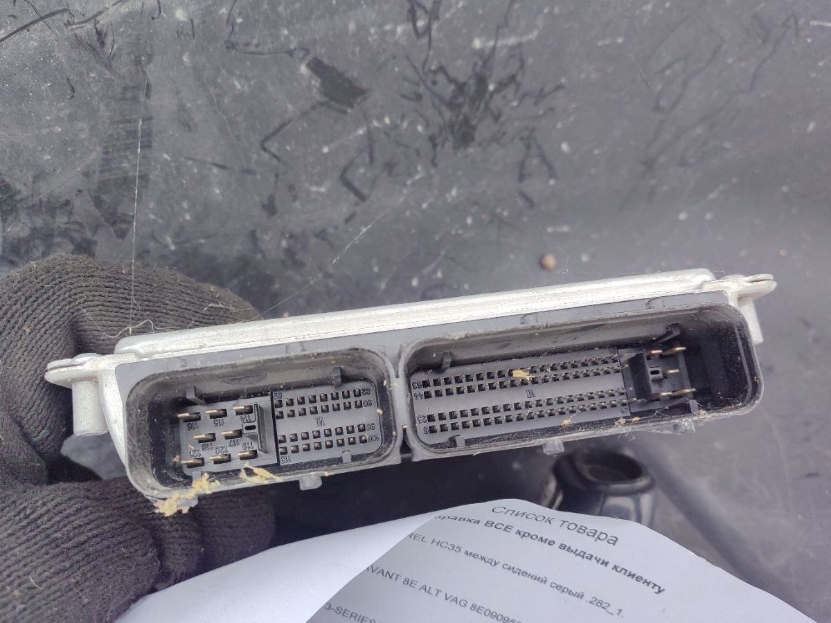 Блок EFI VAG VAG,8E0909557S, 0261208691, 8E0909557SX, 8E0990990B на Audi A4 Avant 8E ALT Фото 6