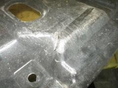 Защита двигателя на Toyota Porte NCP141 1NZ-FE Фото 2