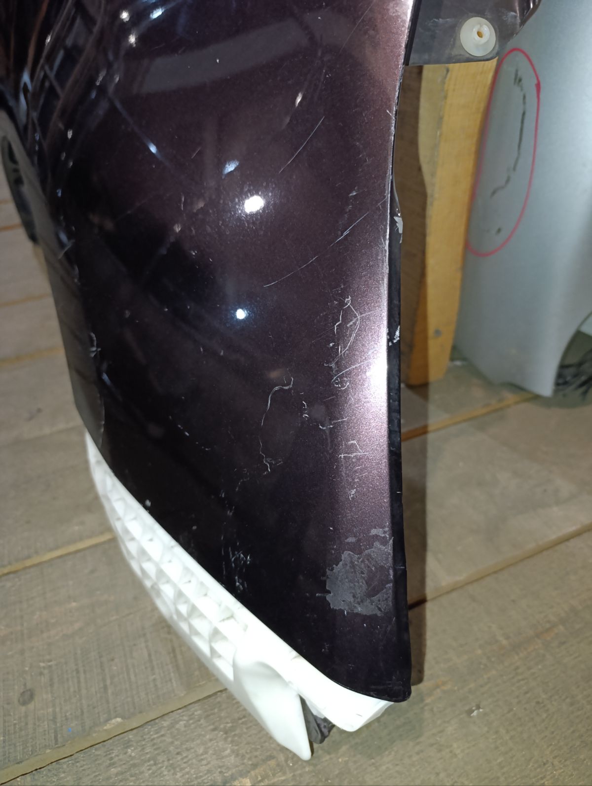 Крыло переднее на Subaru Trezia NSP120X Фото 4