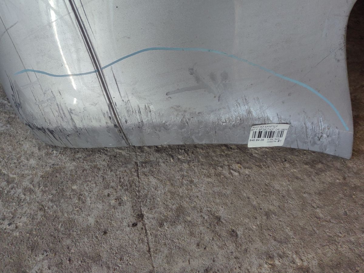 Бампер 8P3807437 на Audi A3 8P Фото 4