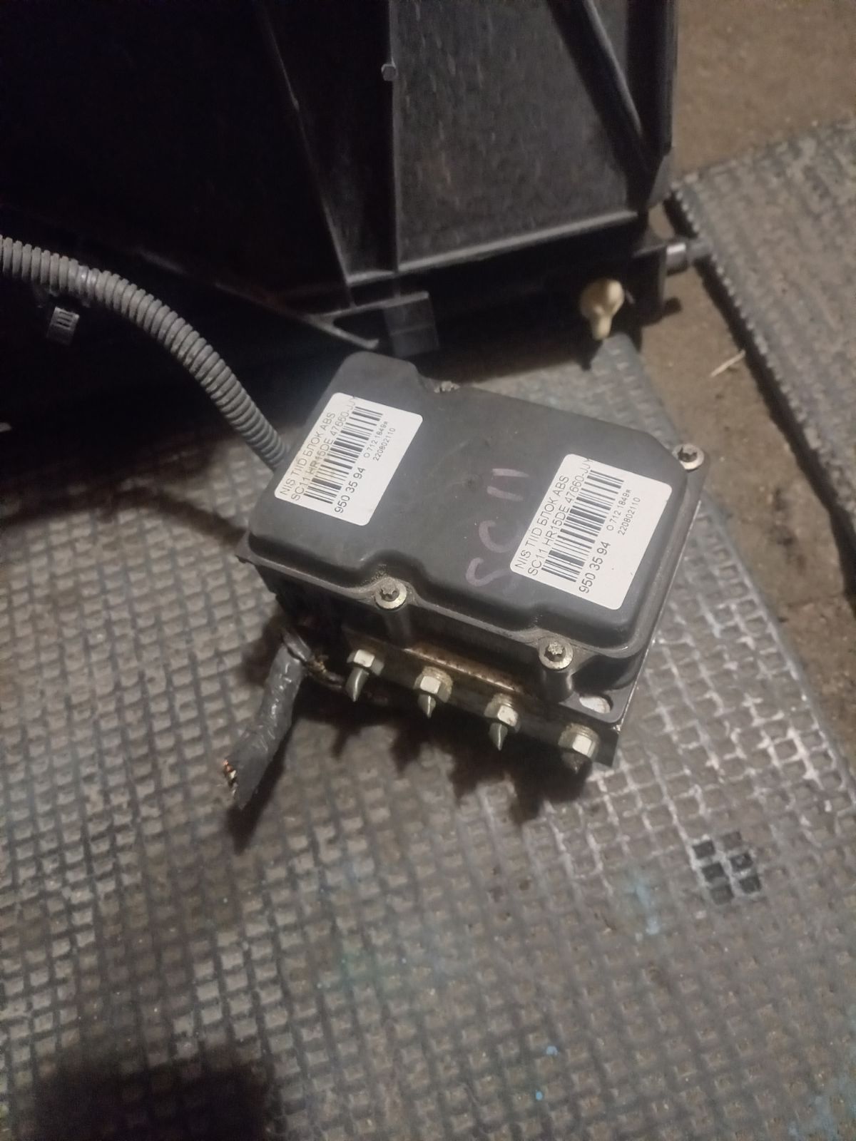 Блок ABS 47660-1JY0A на Nissan Tiida Latio SC11 HR15DE Фото 4