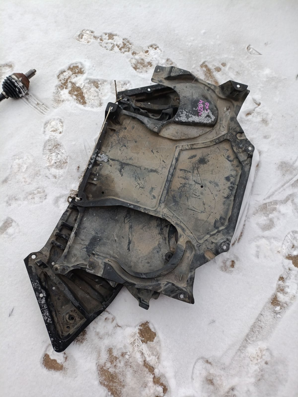 Защита двигателя A2045240730 на Mercedes-Benz C-Class W204.041 271.950 Фото 32