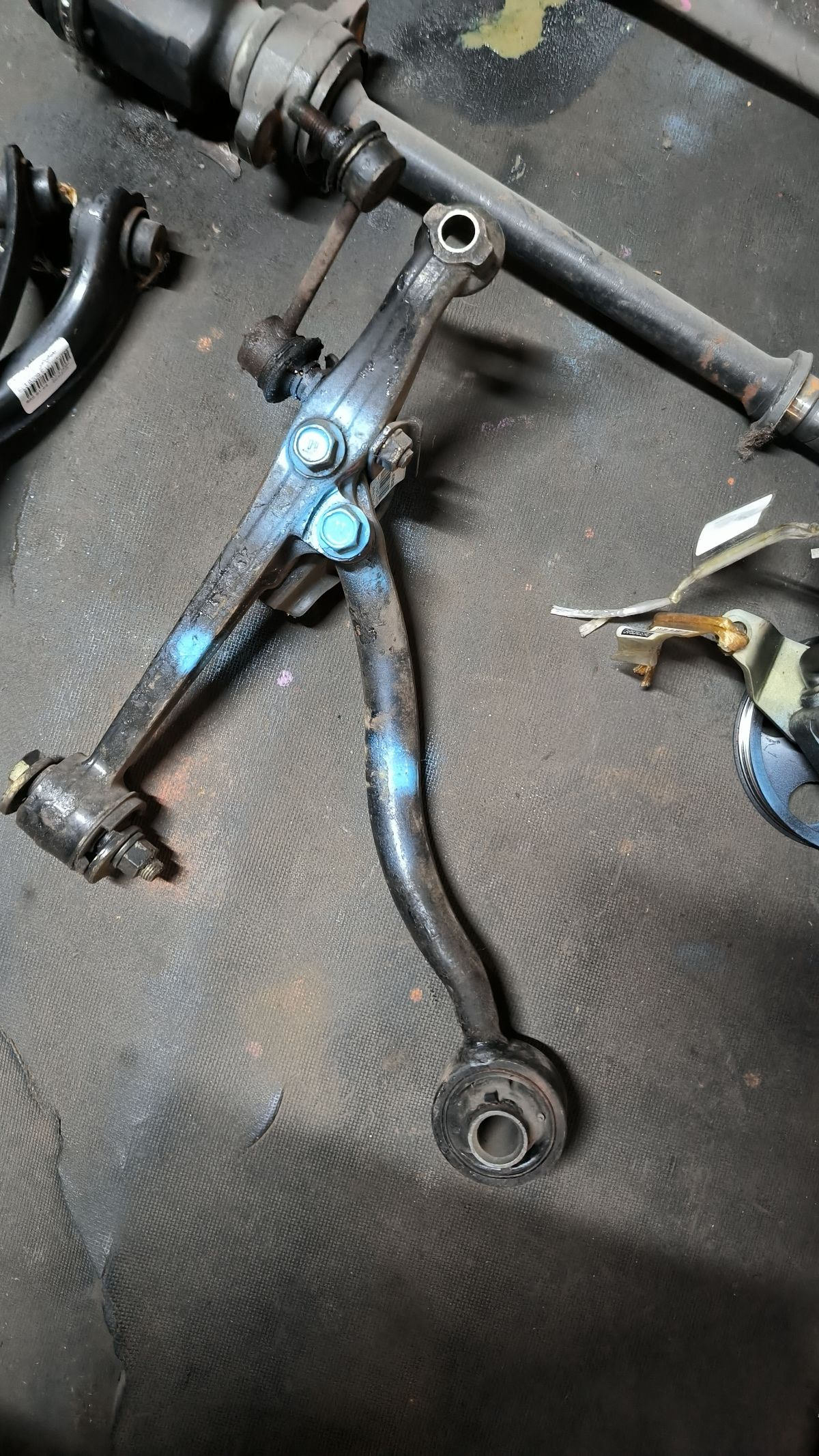 Рычаг 48069-22130, 48069-22140, UQ-075-3292 на Toyota Cresta GX100 1G-FE Фото 2