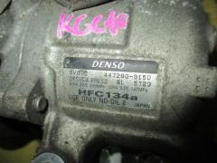 Компрессор кондиционера на Toyota Passo KGC10 1KR-FE Фото 3