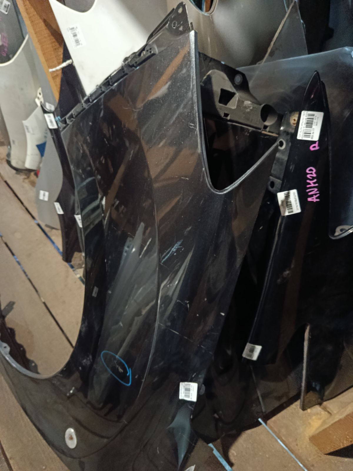 Крыло переднее на Subaru Impreza Wagon GP2 Фото 3