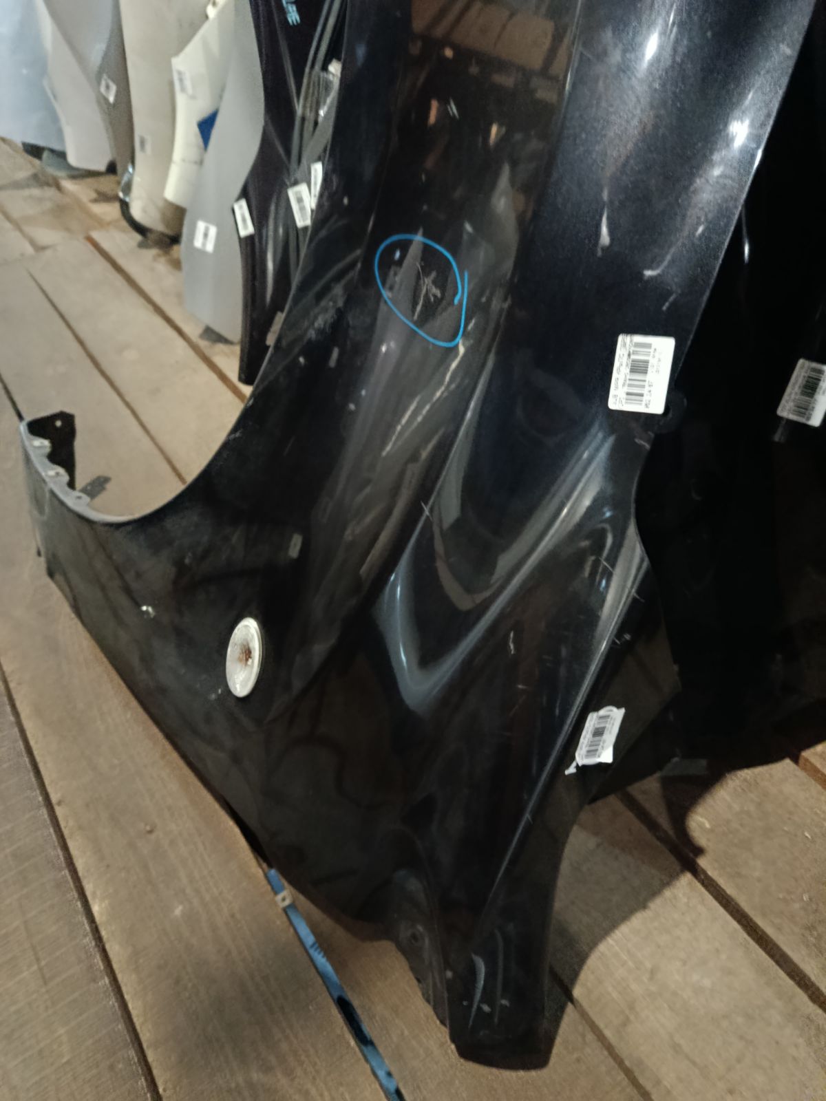 Крыло переднее на Subaru Impreza Wagon GP2 Фото 4