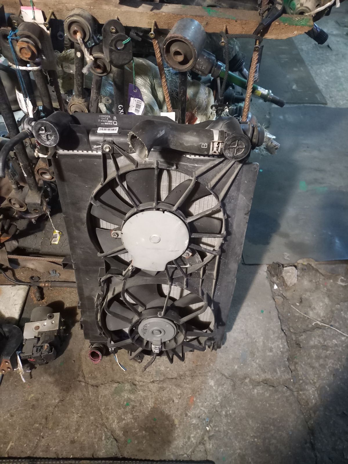 Радиатор ДВС 16400-0H180, 16400-0H181, FX-036-2564, FX-036-2564A, TD-036-2564, TD-036-2564A на Toyota Avensis AZT250 1AZ-FSE Фото 3