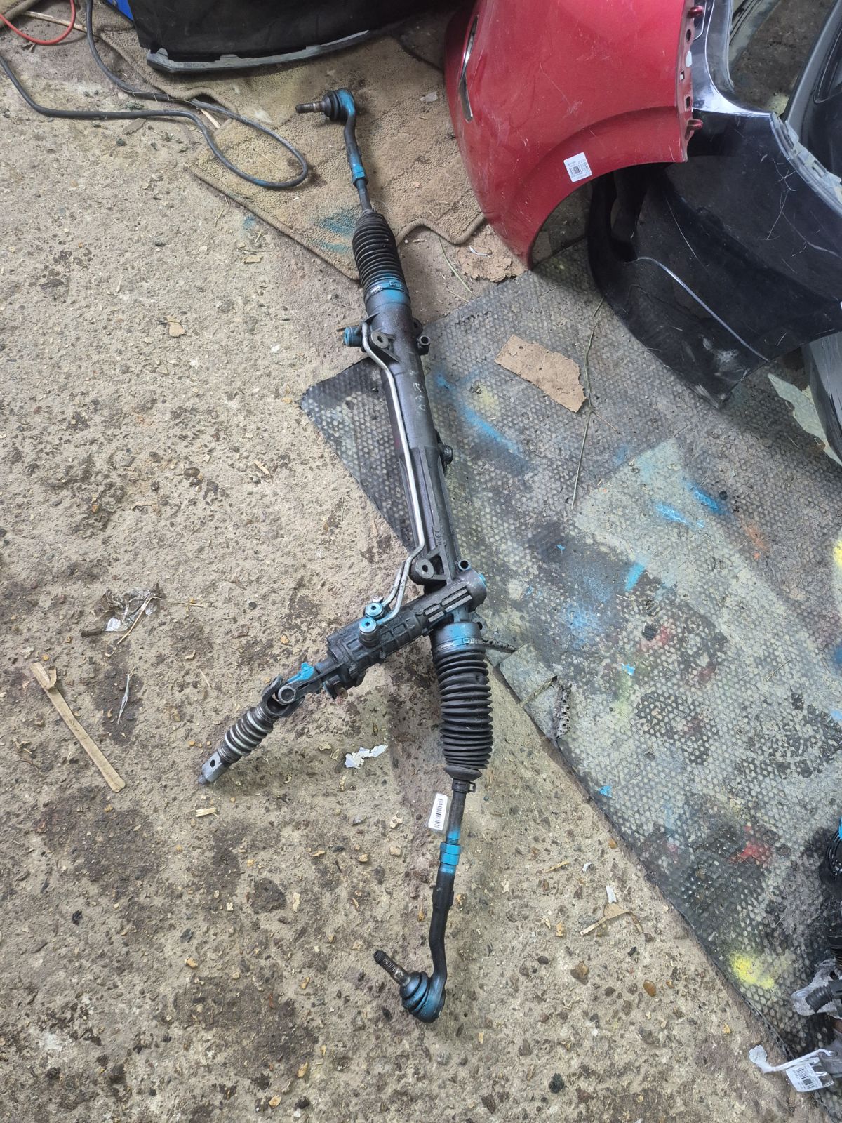 Рулевая рейка 32106764831 на Bmw 7-Series E65 N62 Фото 4