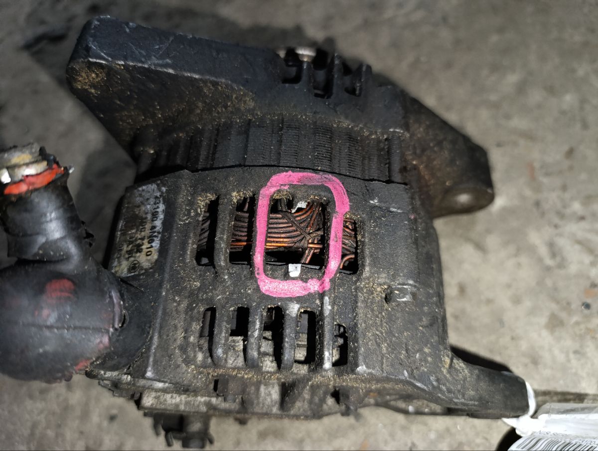 Генератор 23100-4N010 на Nissan Serena PC24 SR20DE Фото 6 Генератор 23100-4N010 на Nissan Serena PC24 SR20DE Фото 6