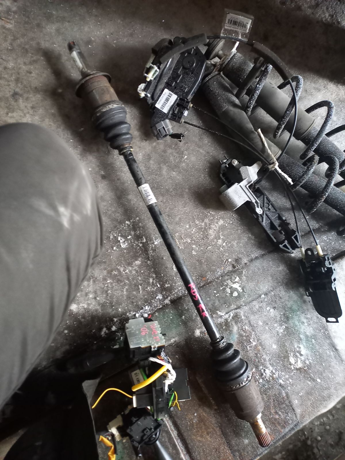 Привод на Honda Cr-V RD5 K20A Фото 2