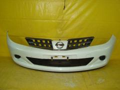 Бампер на Nissan Tiida C11 62022-1JY0H  62022-ED025  62022ED025  62022ED540  62022EM00J  DS04213BA  DS04232BA  DS04232BB  DT20100000000  DT20200001000  GD6930  HQ62022EM00J  NS01001DB  NSL10507507  STDTW5000A0  U0505084  UNTEM622294, Переднее расположение