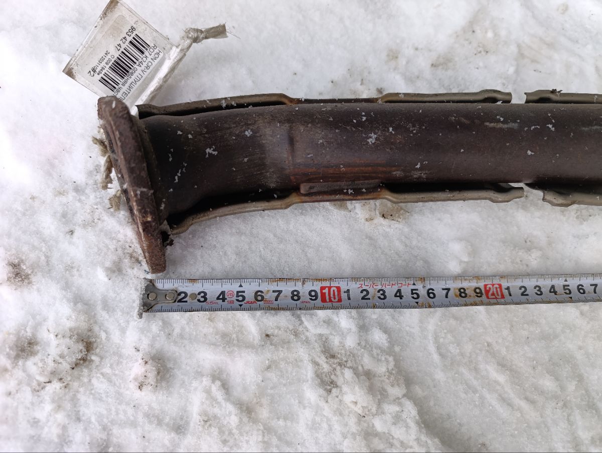 Глушитель на Honda Cr-V RD7 K24A Фото 10