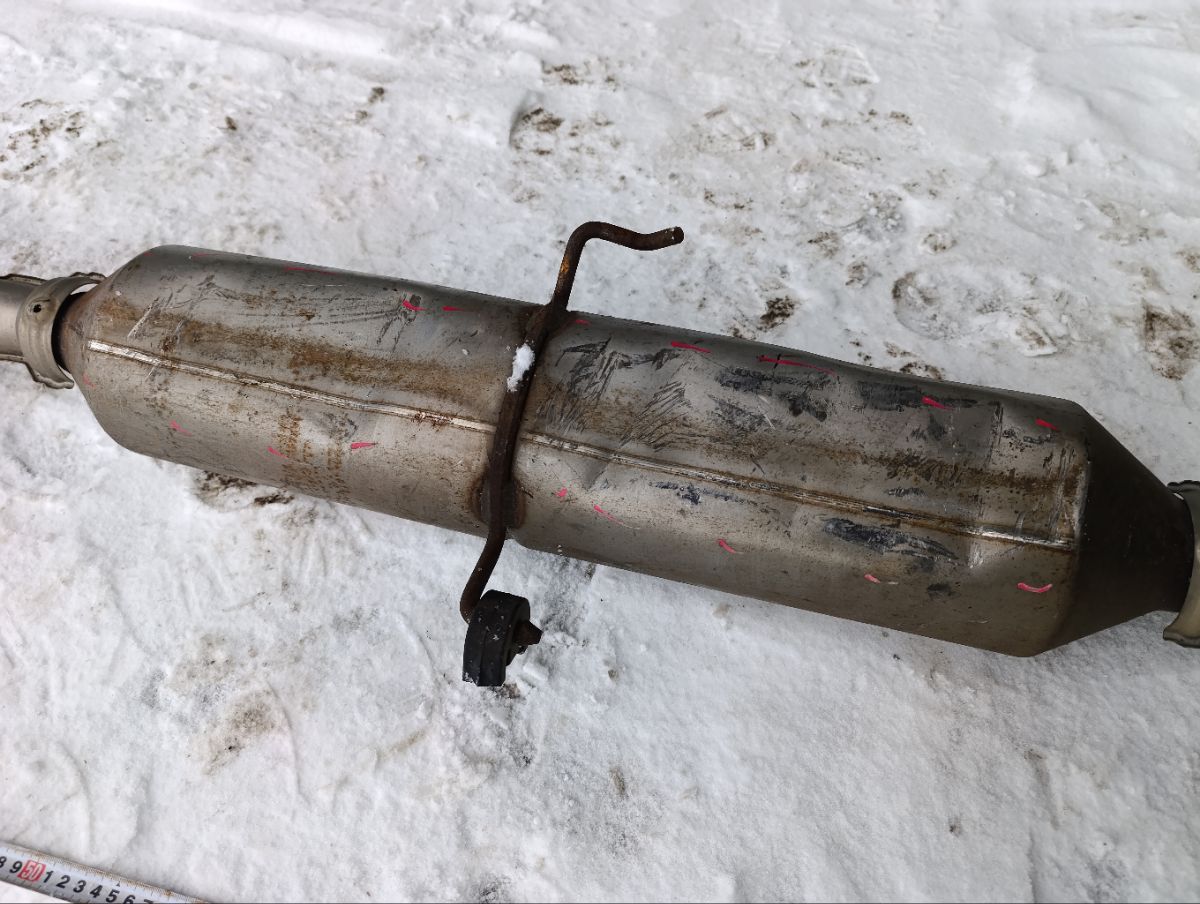 Глушитель на Honda Cr-V RD7 K24A Фото 14