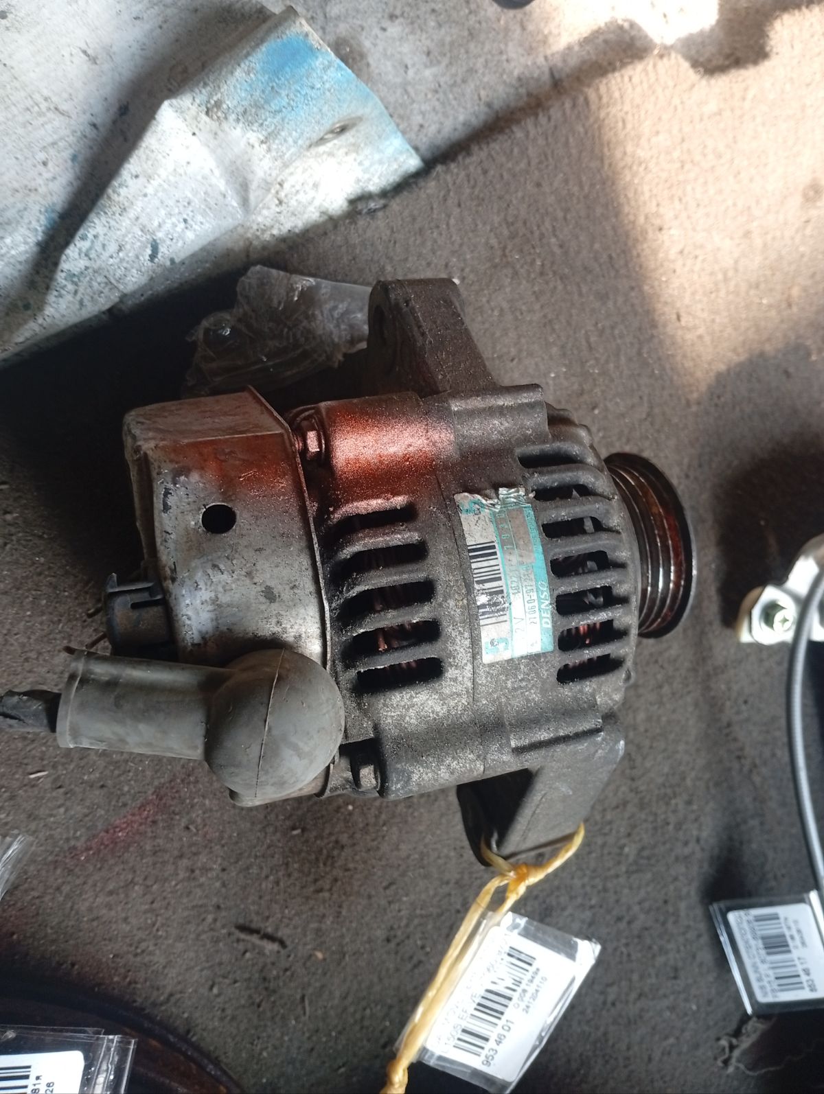 Генератор 27060-97210 на Daihatsu Move L150S EF-VE Фото 4