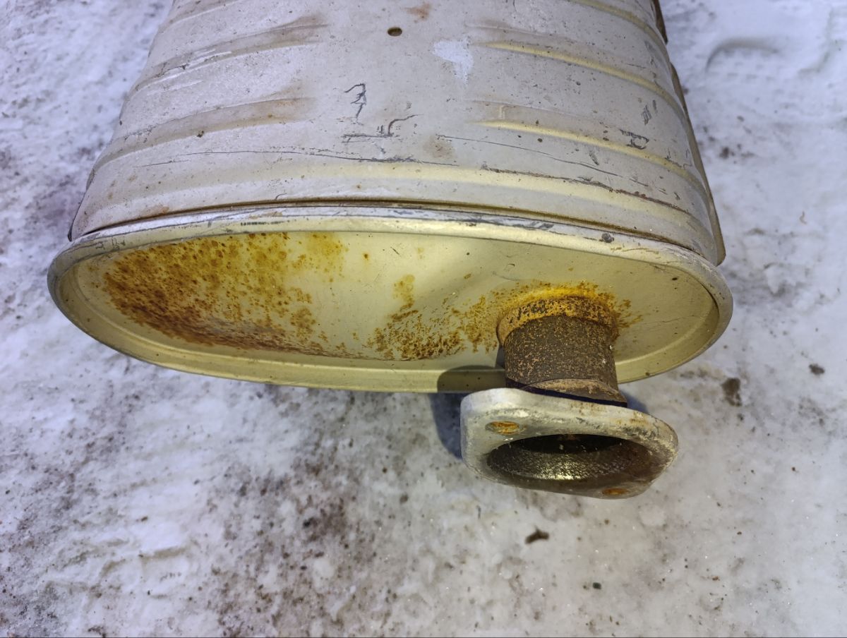 Глушитель на Mitsubishi Delica D:5 CV4W 4B11 Фото 16