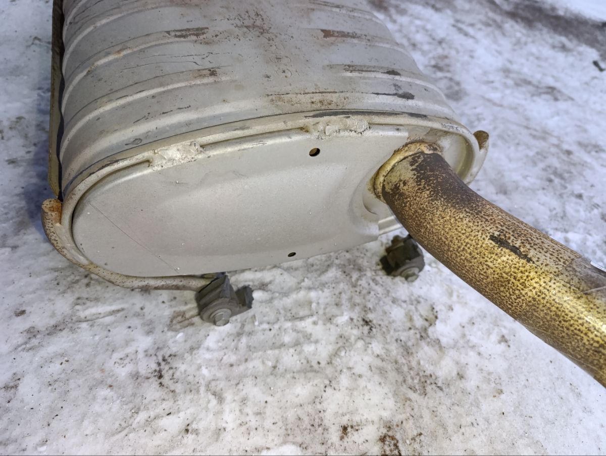 Глушитель на Mitsubishi Delica D:5 CV4W 4B11 Фото 18