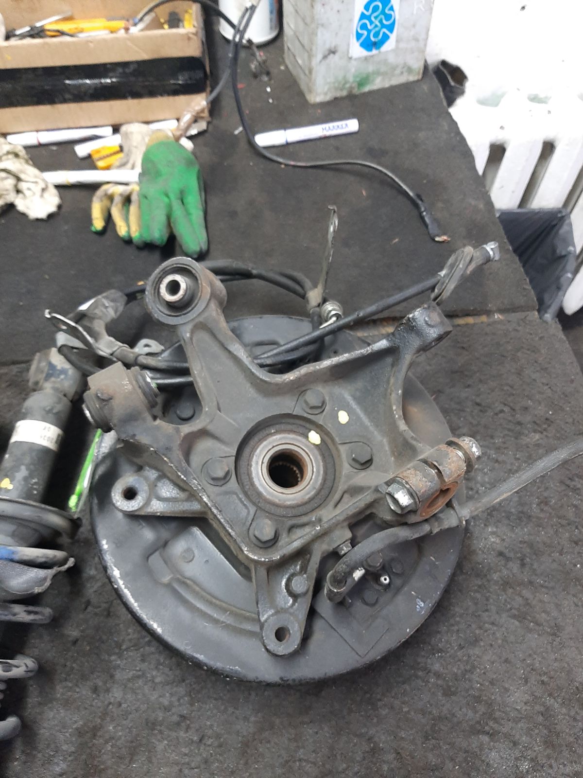 Ступица на Subaru Impreza Wagon GH3 EL154 Фото 4