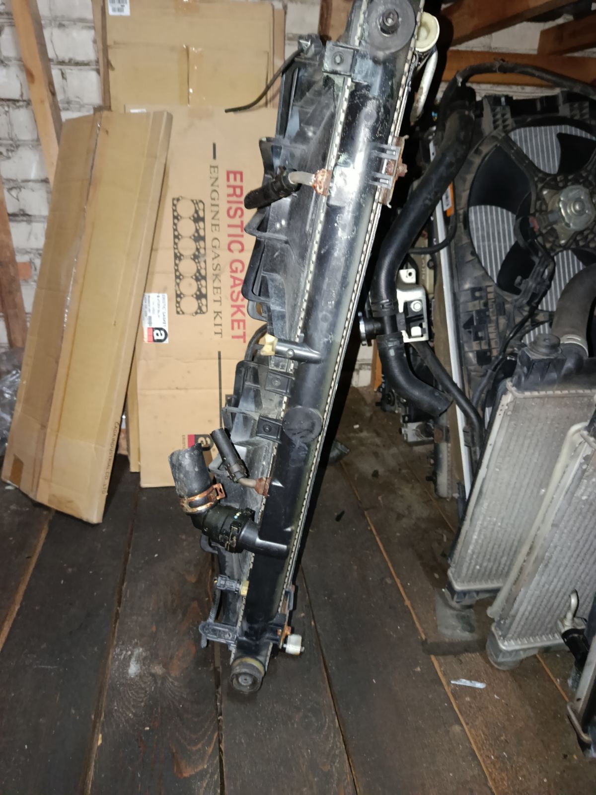 Радиатор ДВС на Honda Elysion RR1 K24A Фото 8