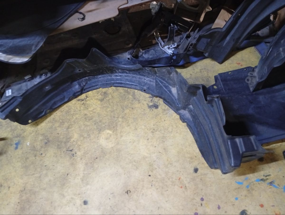 Подкрылок 53876-B1010, 2613FL1T, 915.TY11152L, GDIF0138L, ST-TYD1-016L-2 на Toyota Passo KGC10 1KR-FE Фото 3