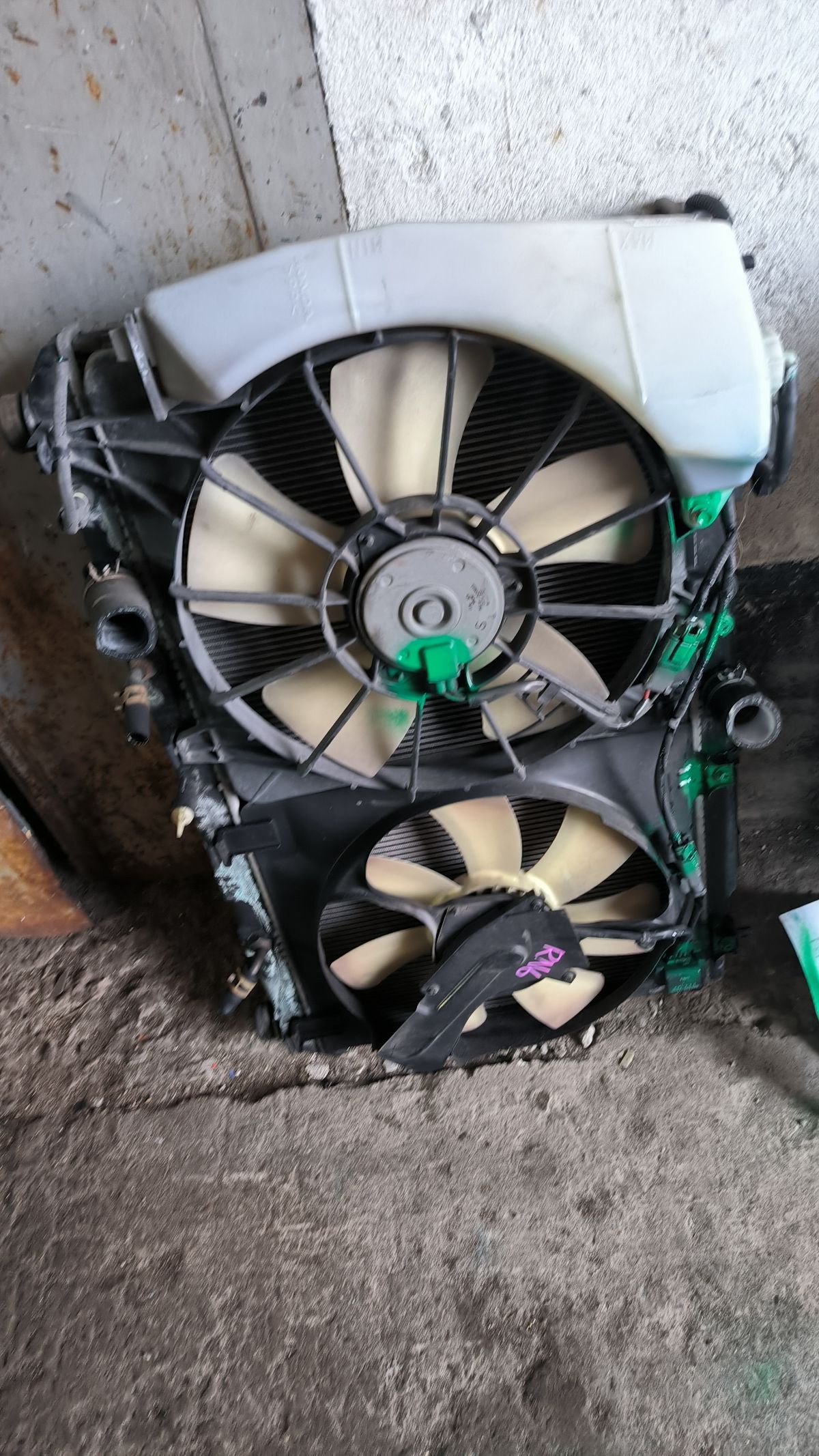 Радиатор ДВС 19010-RWK-J01, FX-036-7178, FX-036-7178A, TD-036-7178, TD-036-7178A на Honda Stream RN6 R18A Фото 5