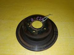 Тормозной диск на Nissan Serena C25 MR20DE 432069W000  432069Y000, Заднее расположение