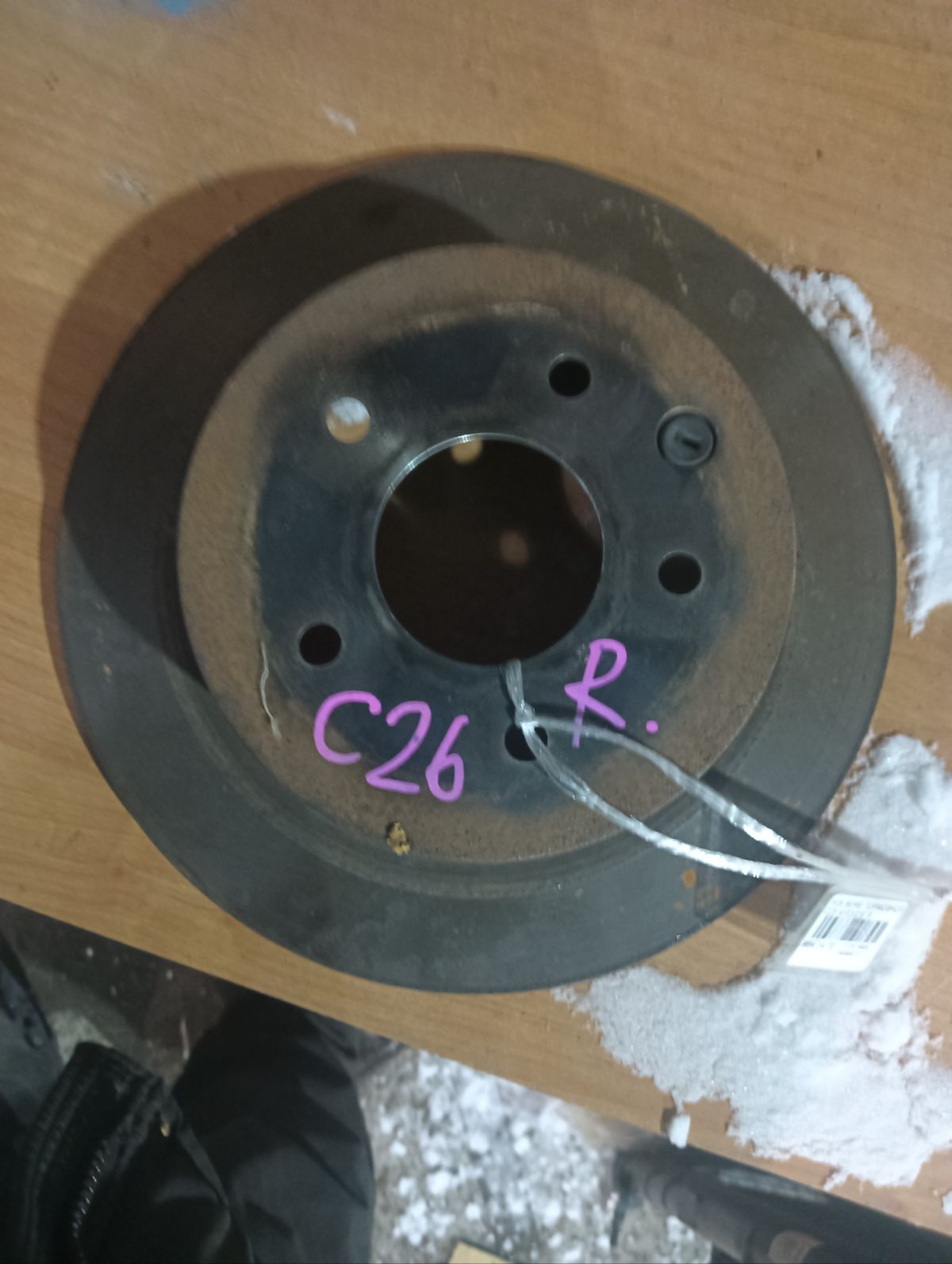 Тормозной диск 432069W000, 432069Y000 на Nissan Serena C25 MR20DE Фото 4