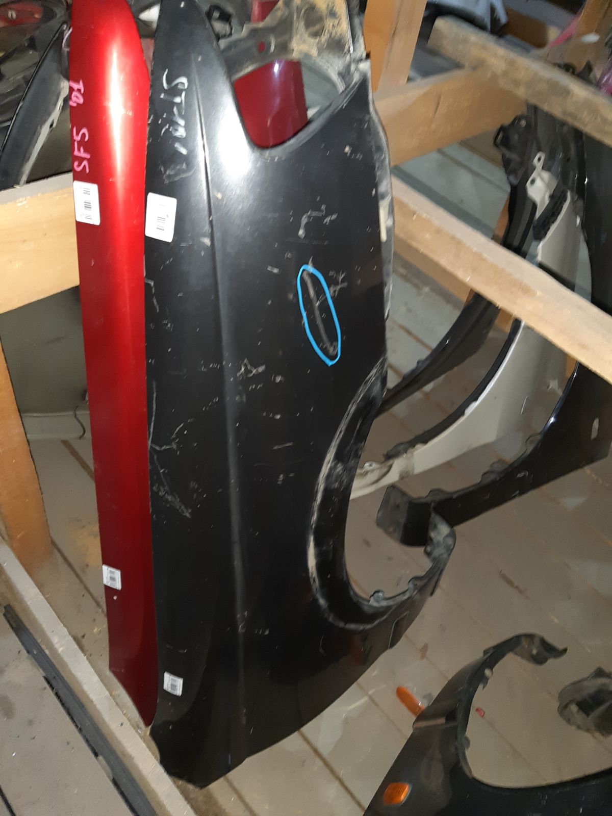 Крыло переднее 53801-2B260, TY10070AR на Toyota Corona ST190 Фото 6