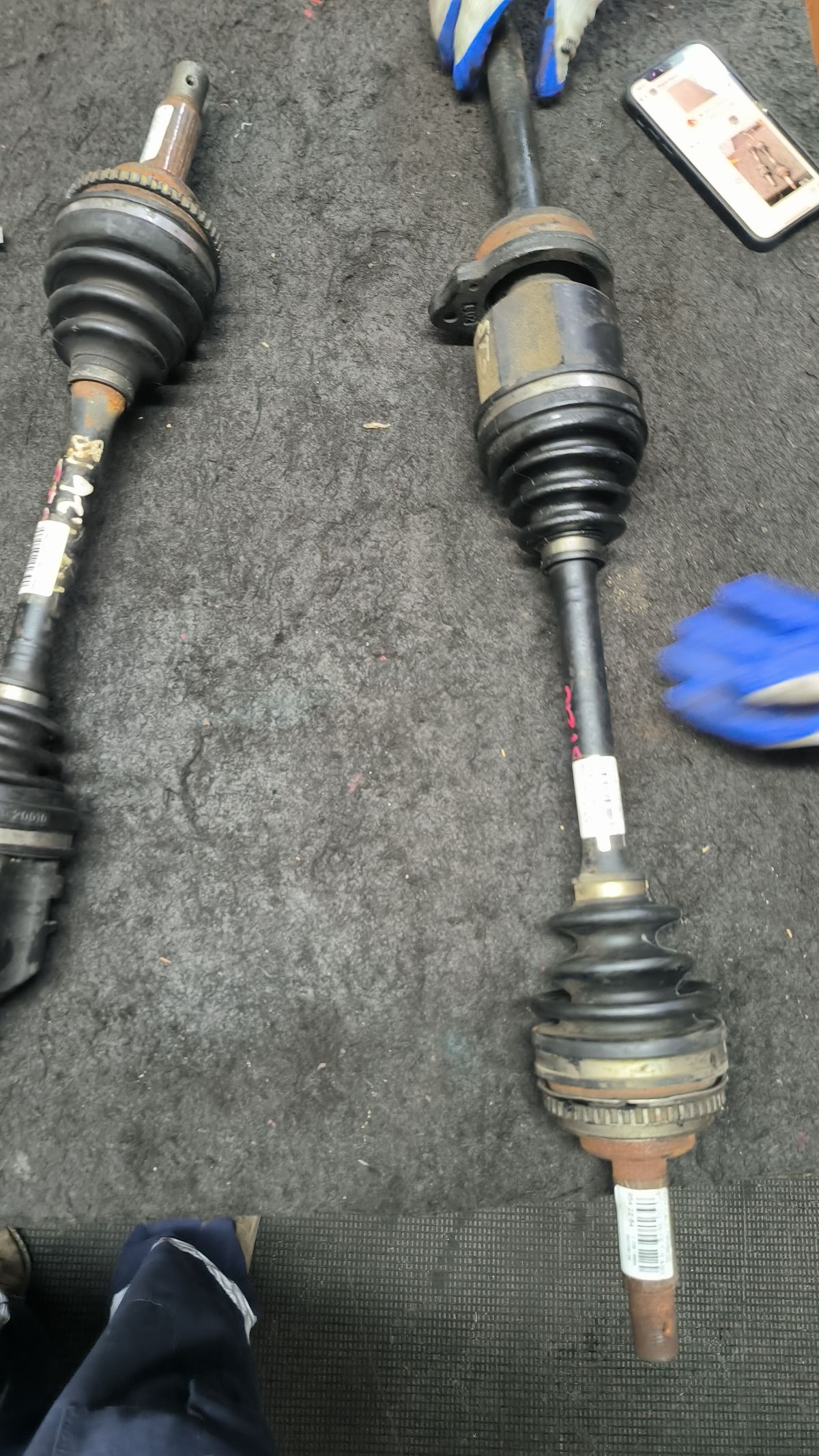 Привод 43410-20580, 43410-20581, 43410-20582, 43410-20583 на Toyota Caldina ST210G 3S-FE Фото 6