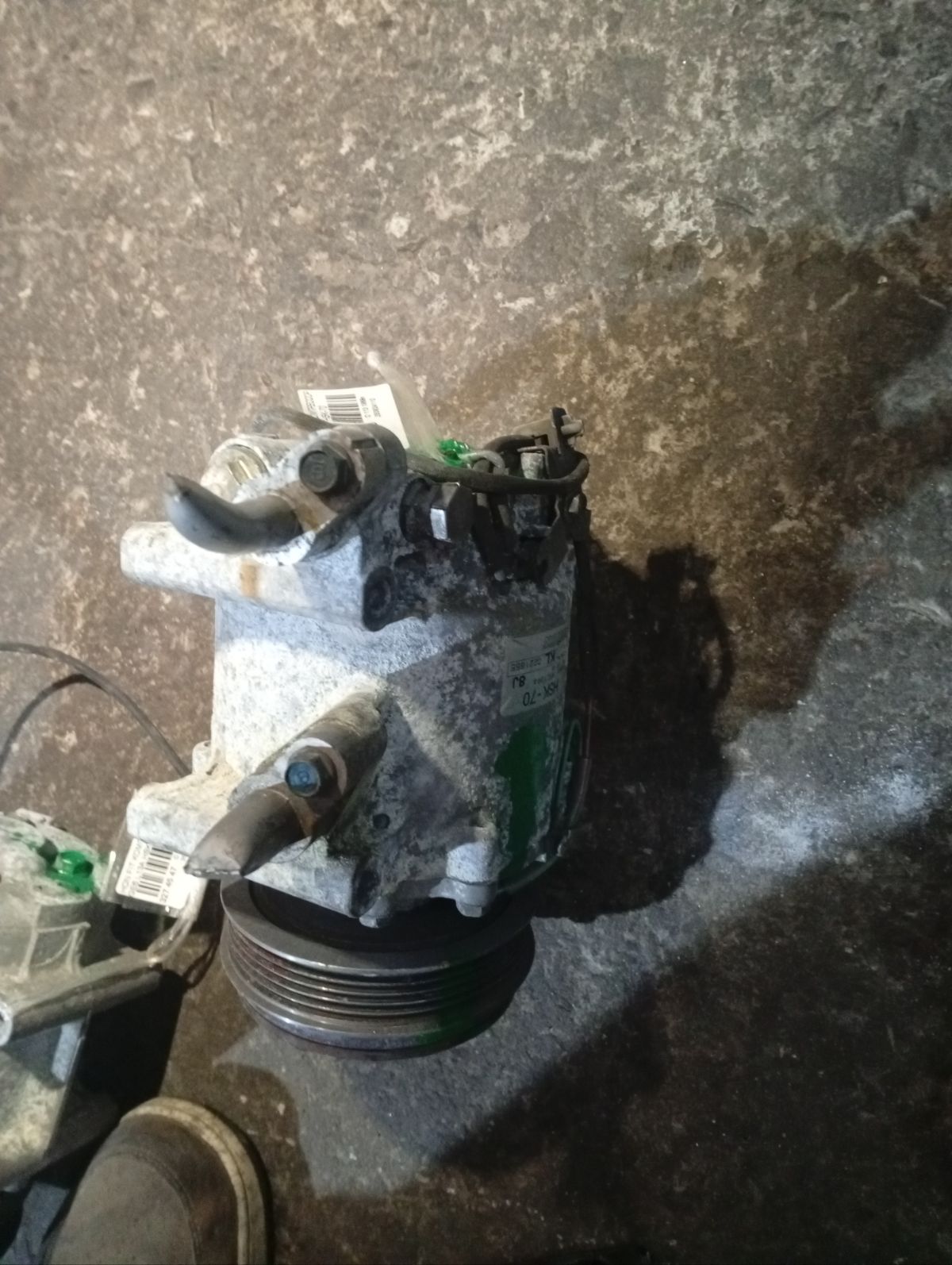 Компрессор кондиционера на Honda Fit GE6 L13A Фото 4